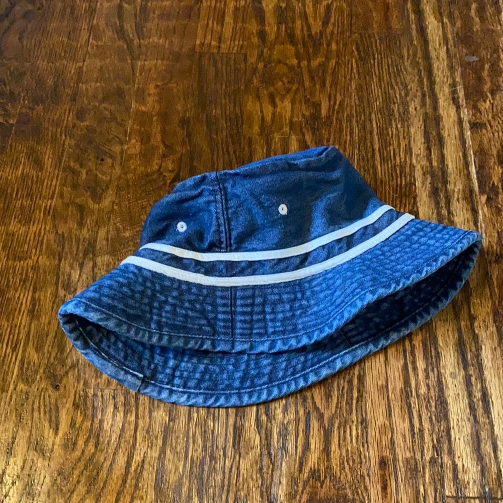 Stylish denim bucket hat